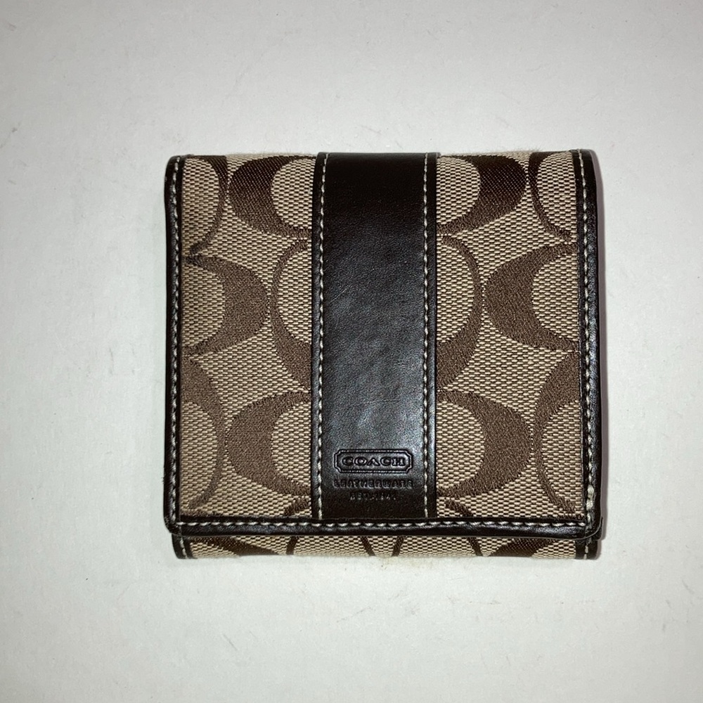 🥥 Coach Signature 🥥 Mini Wallet - Picture 9 of 15